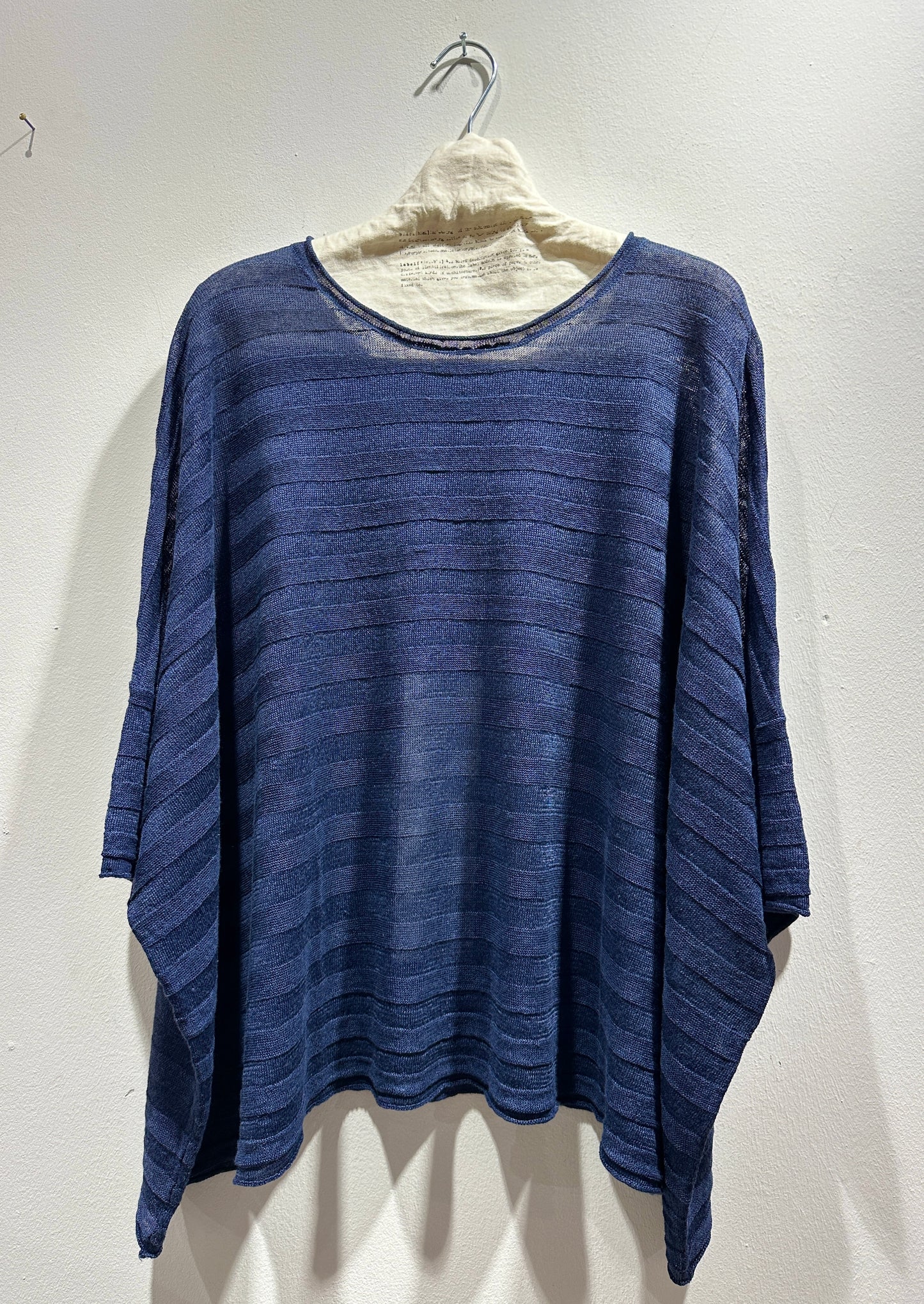 RUNDHOLZ - Maglia manica 3/4, Navy