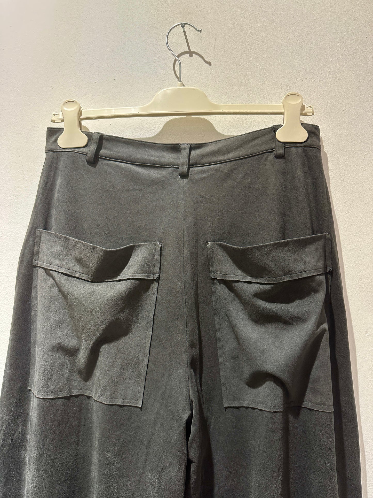 RUNDHOLZ - Pantalone in cupro, Grey