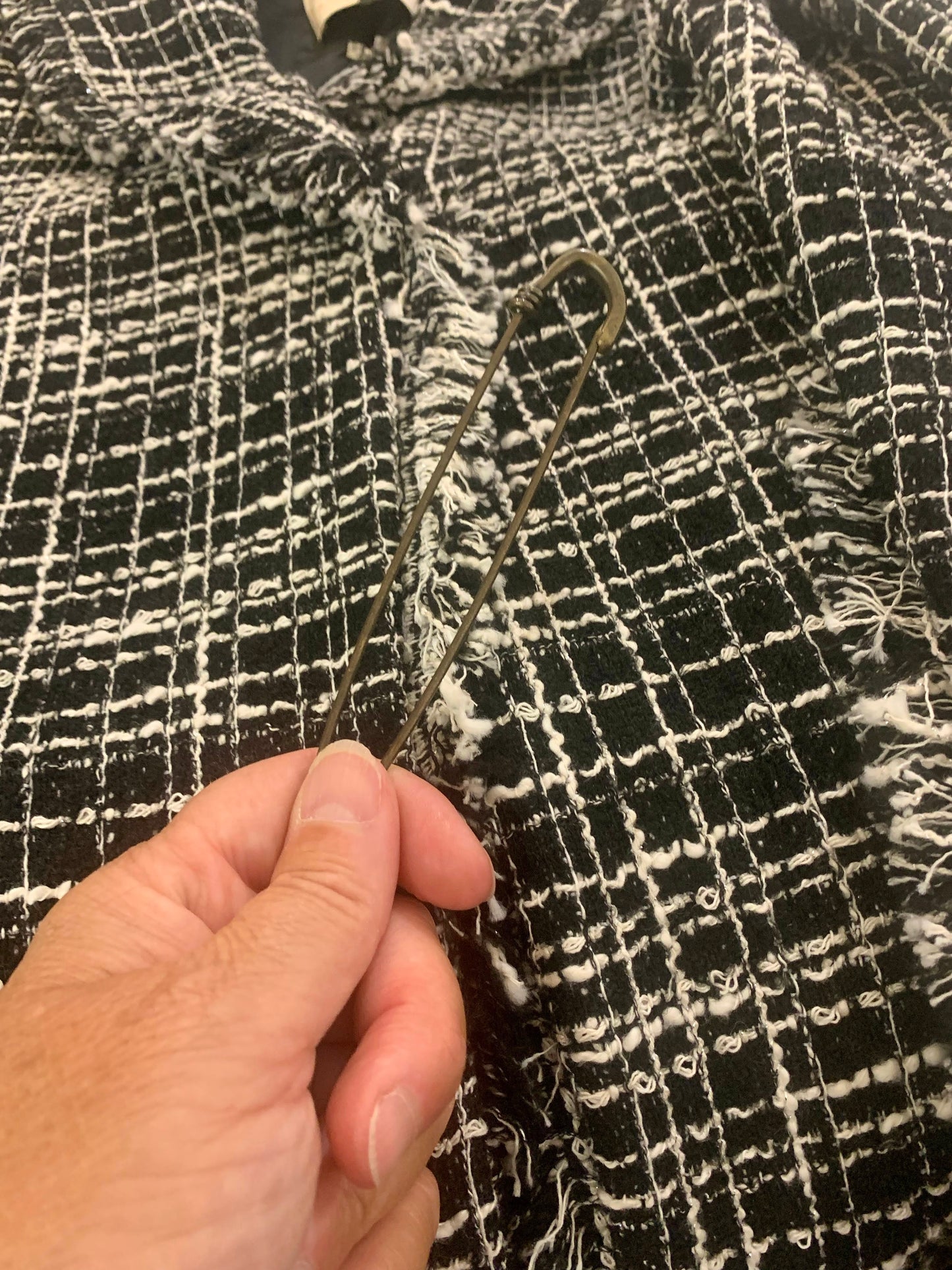 ALESSIA SANTI - Cappotto spigato, Nero