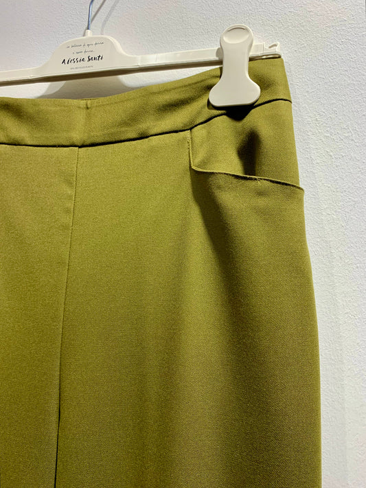 ALESSIA SANTI - Pantalone dritto, Verde