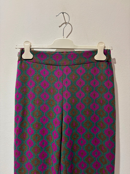 SUSY MIX - Pantalone a zampa fantasia, Fucsia