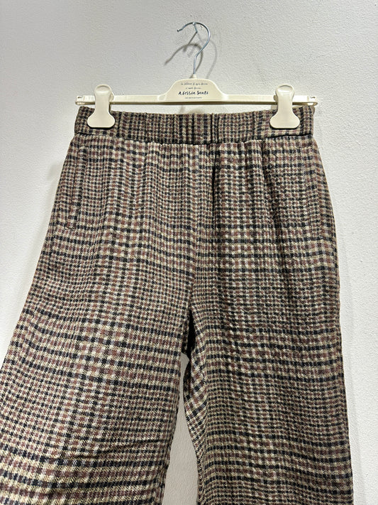 ALESSIA SANTI - Pantalone misto lana, Marrone