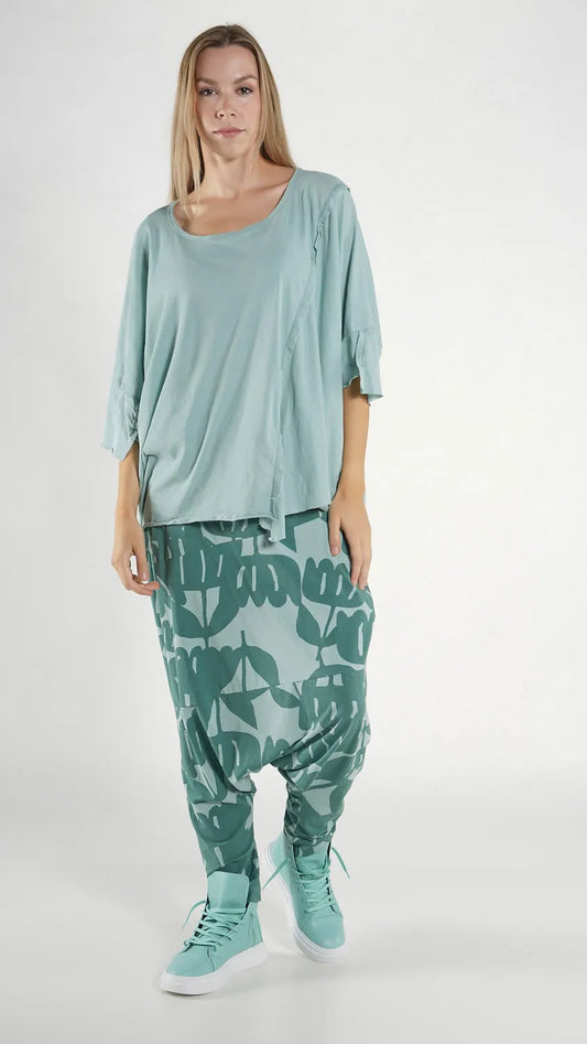 RUNDHOLZ - T-shirt over, Mint