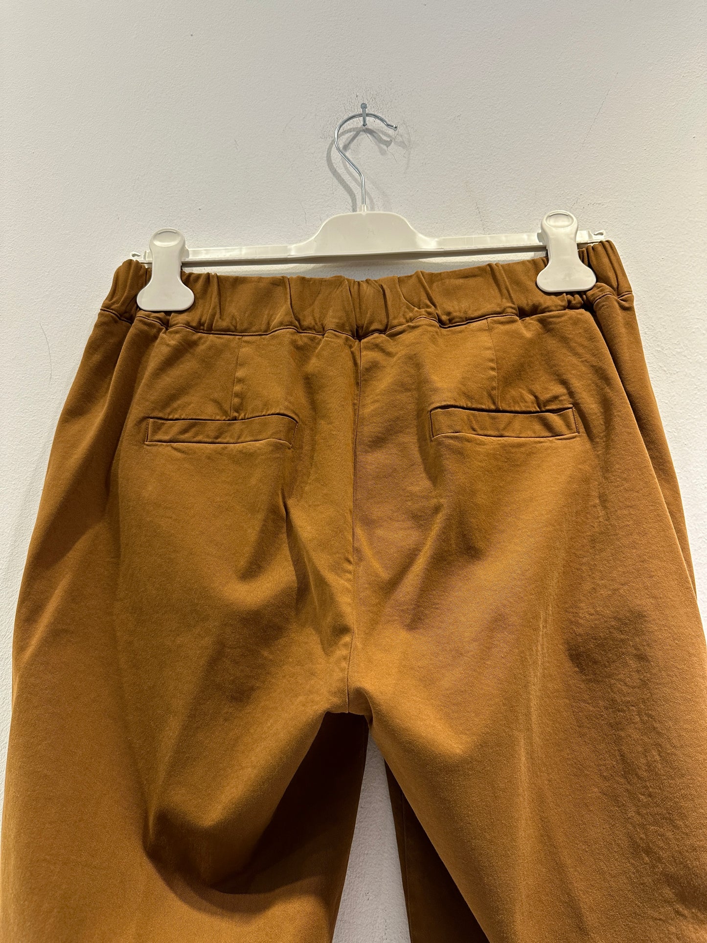 ALESSIA SANTI - Pantalone gamba dritta, Tabacco