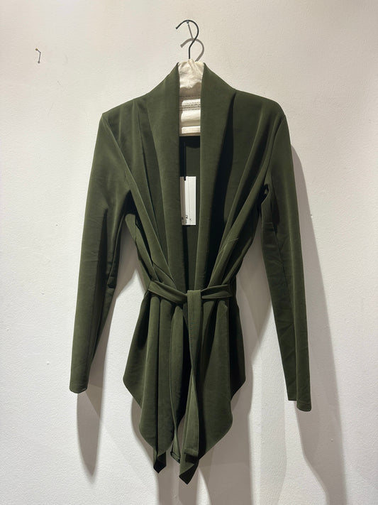 JM Design - Felpa con cintura, Militare