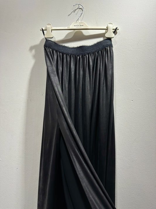 ALESSIA SANTI - Gonna plissettata, Nero