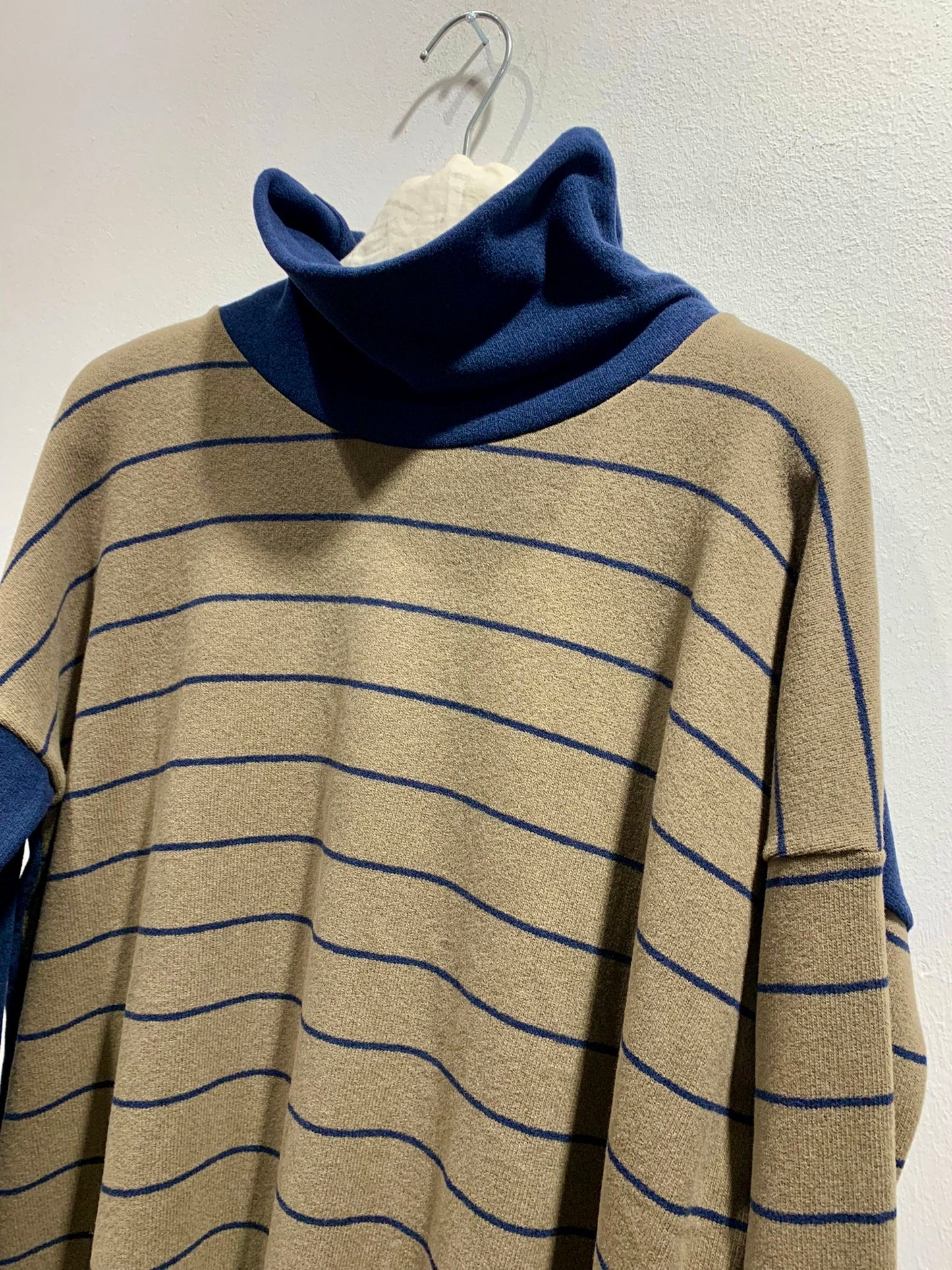 MAMA B - Maglia Muffa V2, Riga Blu