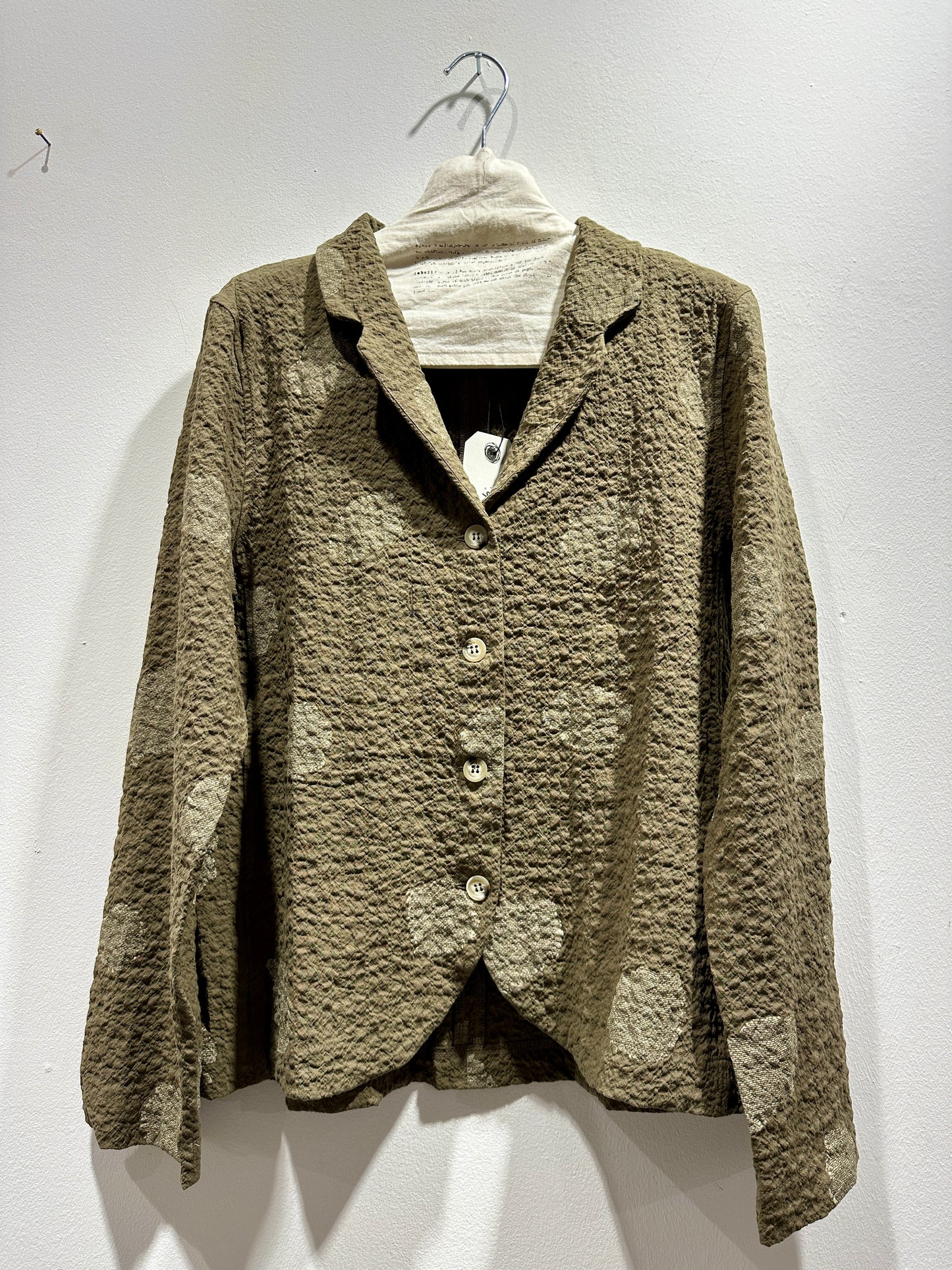MAMA B - Giacca in lino Adel S, Alga