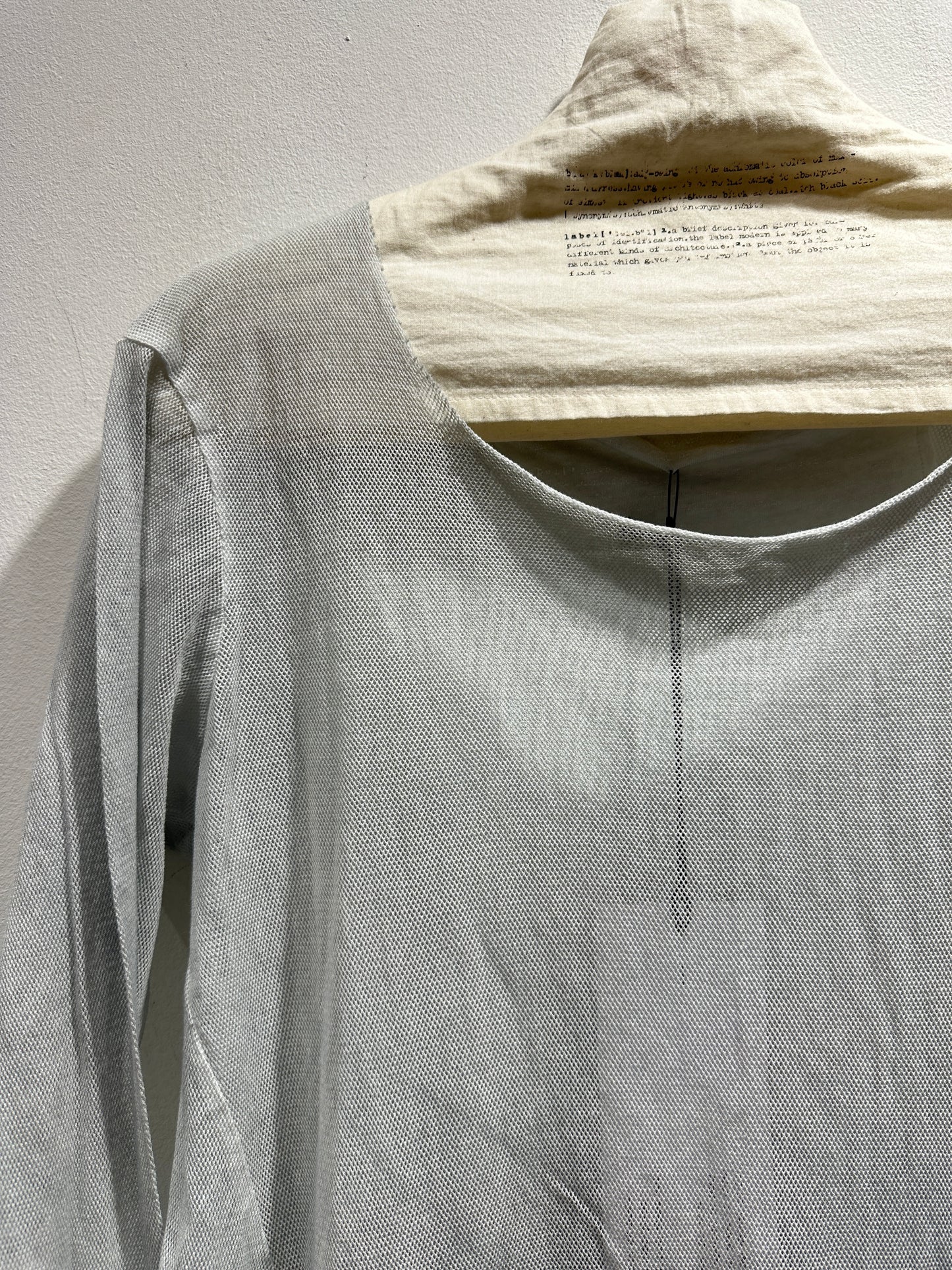 RUNDHOLZ - T-shirt retina, Grey