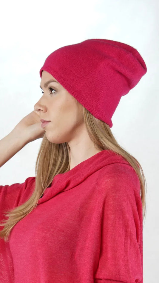RUNDHOLZ - Berretto misto lana, Fucsia