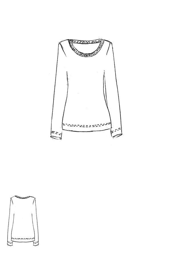 RUNDHOLZ BLACK LABEL - T-shirt crystal