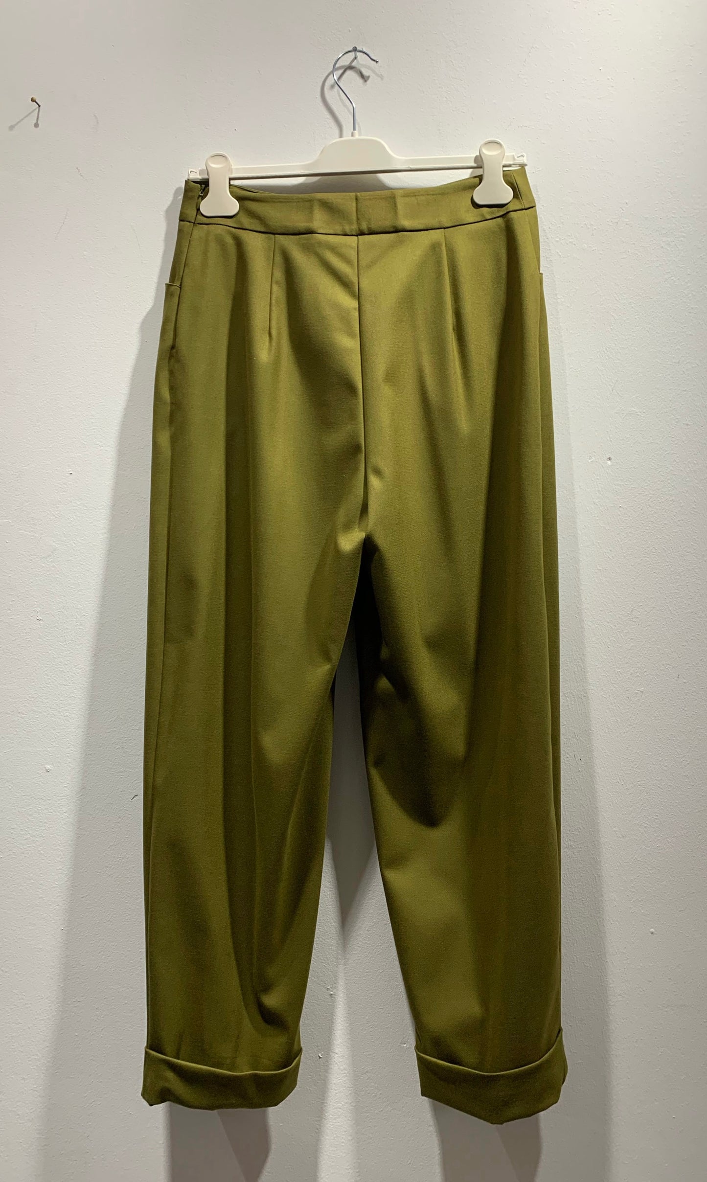 ALESSIA SANTI - Pantalone dritto, Verde