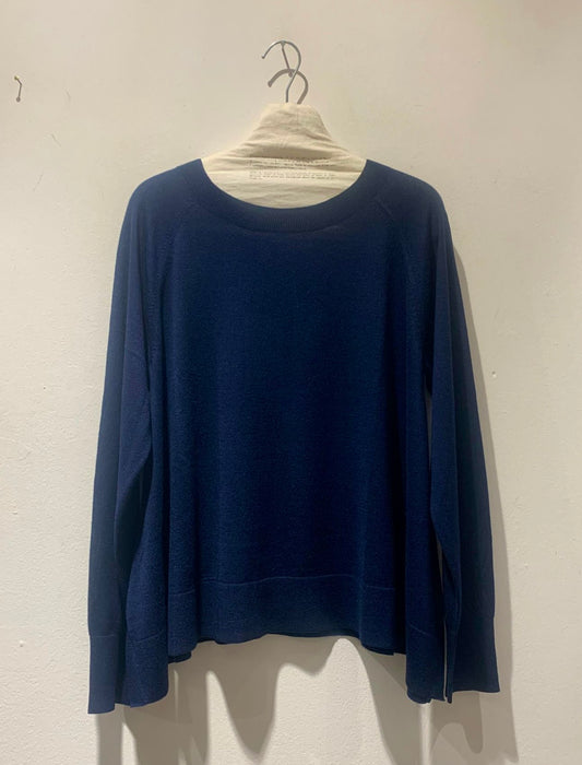 KNIT KNIT - Maglia raglan, Navy