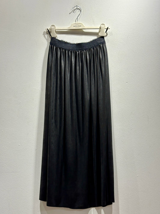 ALESSIA SANTI - Gonna plissettata, Nero