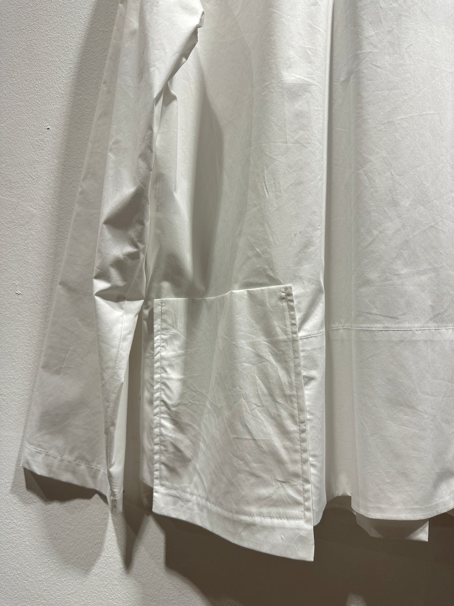 TADASHI - Camicia con fiocco, Bianco