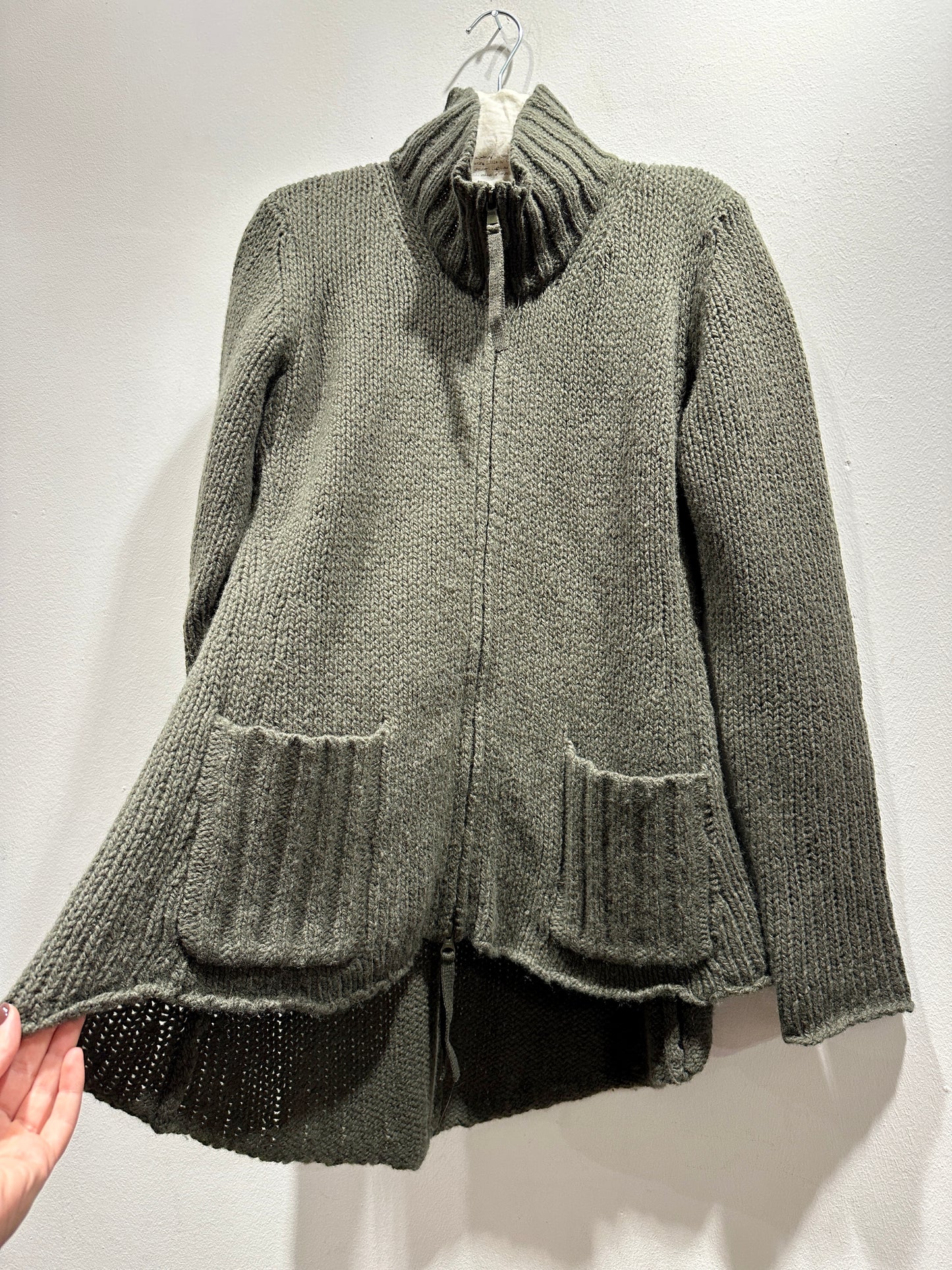 RUNDHOLZ - Cardigan con zip, Jungle