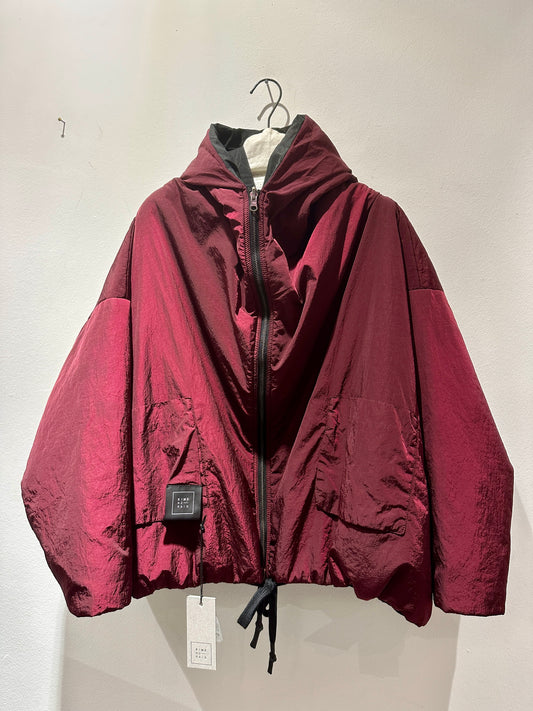 KIMONORAIN - Bomber reversibile, Cherry