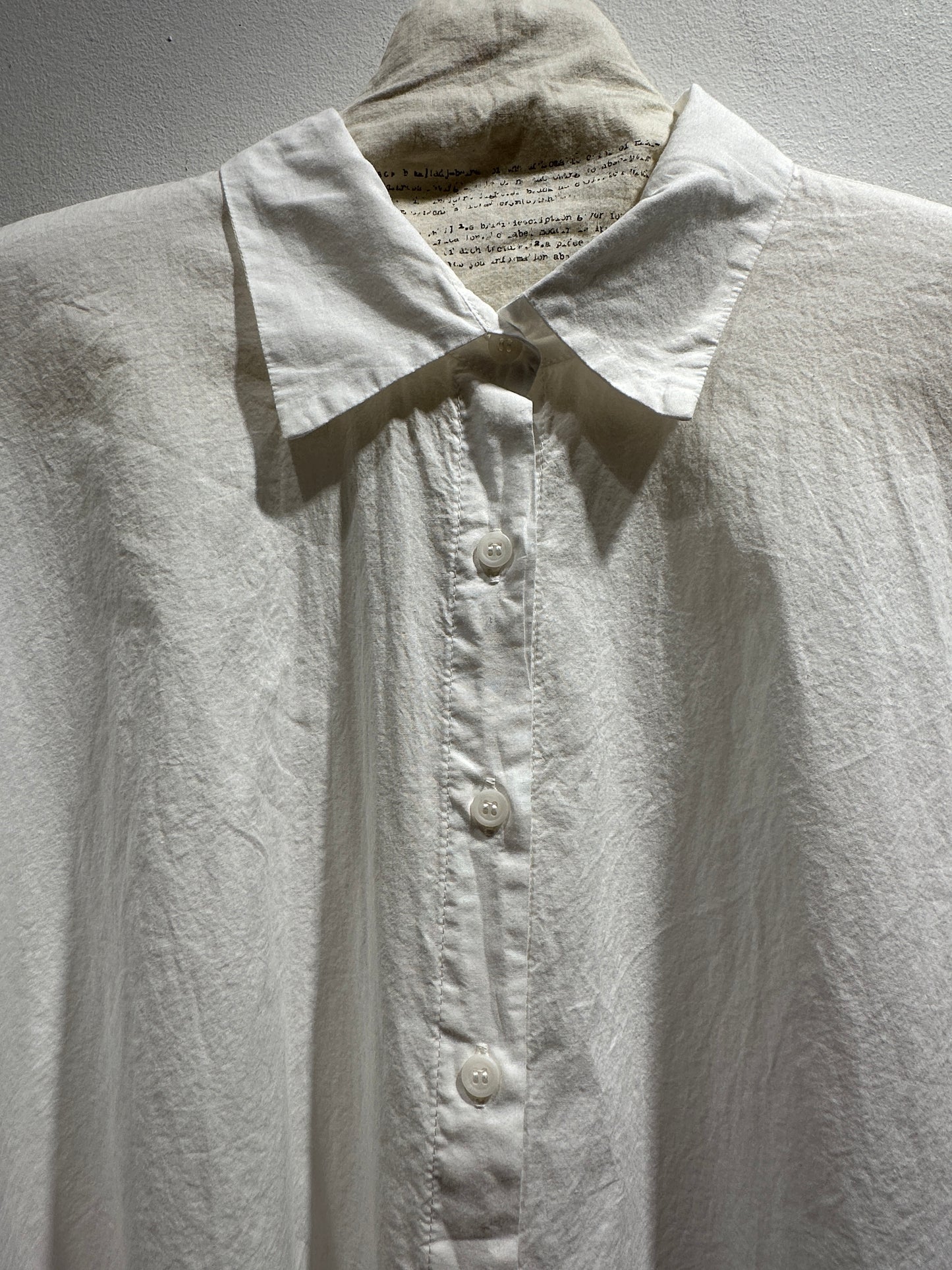 MAMA B - Camicia over Accesa, Latte