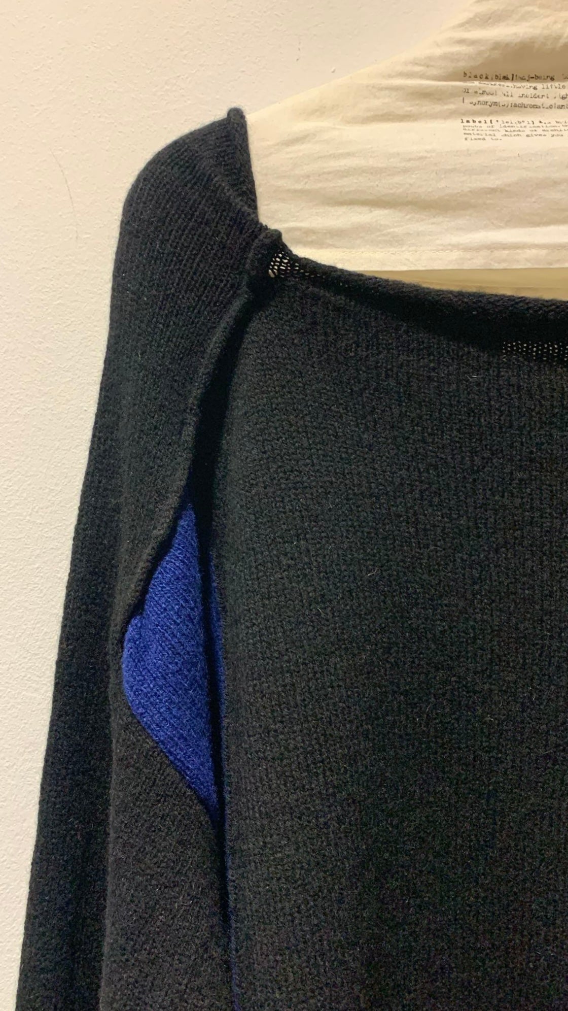 KNIT KNIT - Maglia in lana, Bicolore