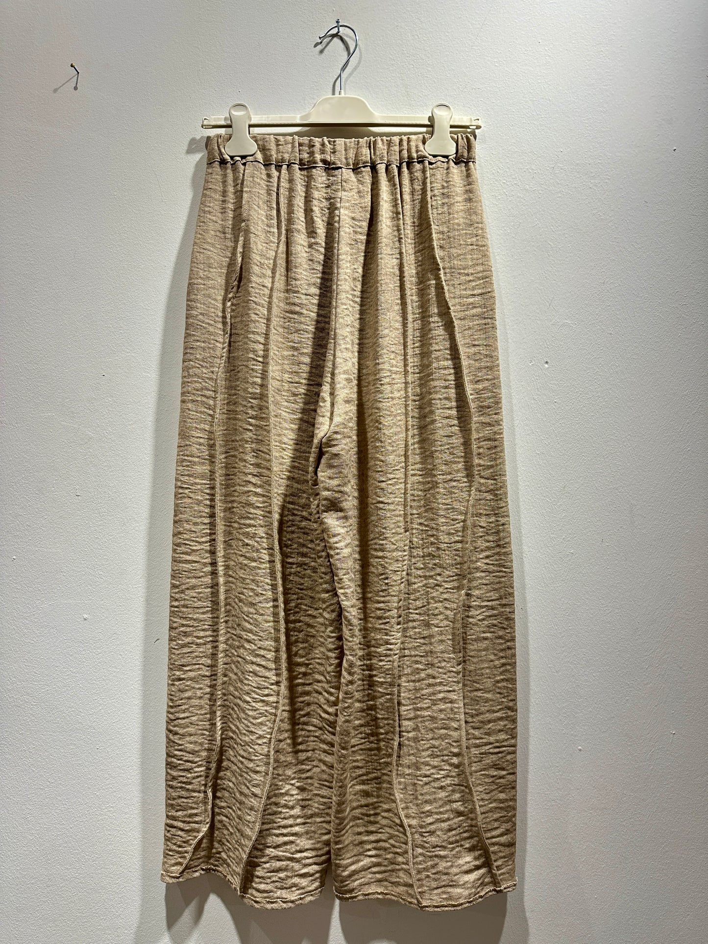 TADASHI - Pantalone nervature, Beige