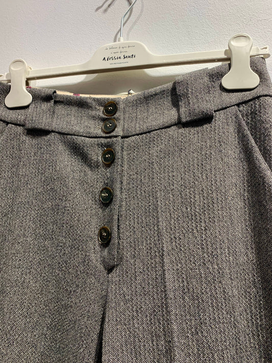 ALESSIA SANTI - Pantalone palazzo completo