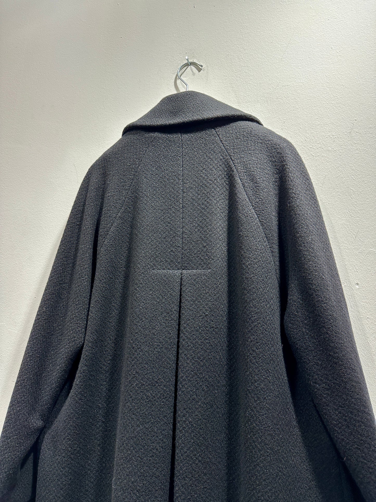 ALESSIA SANTI - Cappotto Caban misto lana, Nero