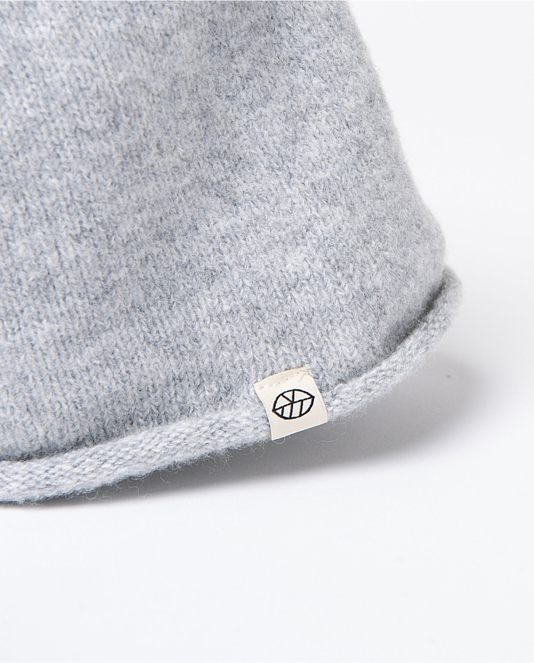 SURKANA - Berretto in maglia con risvolto, Grigio