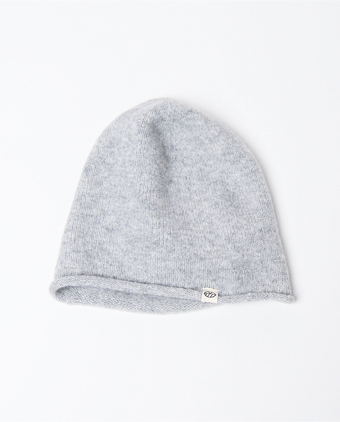 SURKANA - Berretto in maglia con risvolto, Grigio