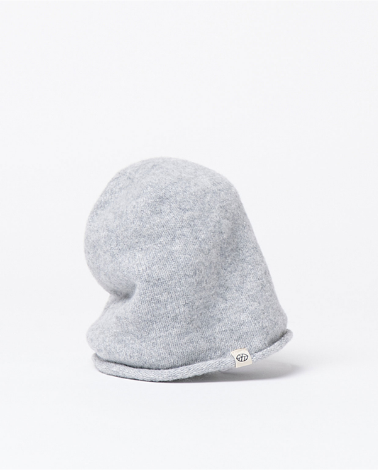 SURKANA - Berretto in maglia con risvolto, Grigio