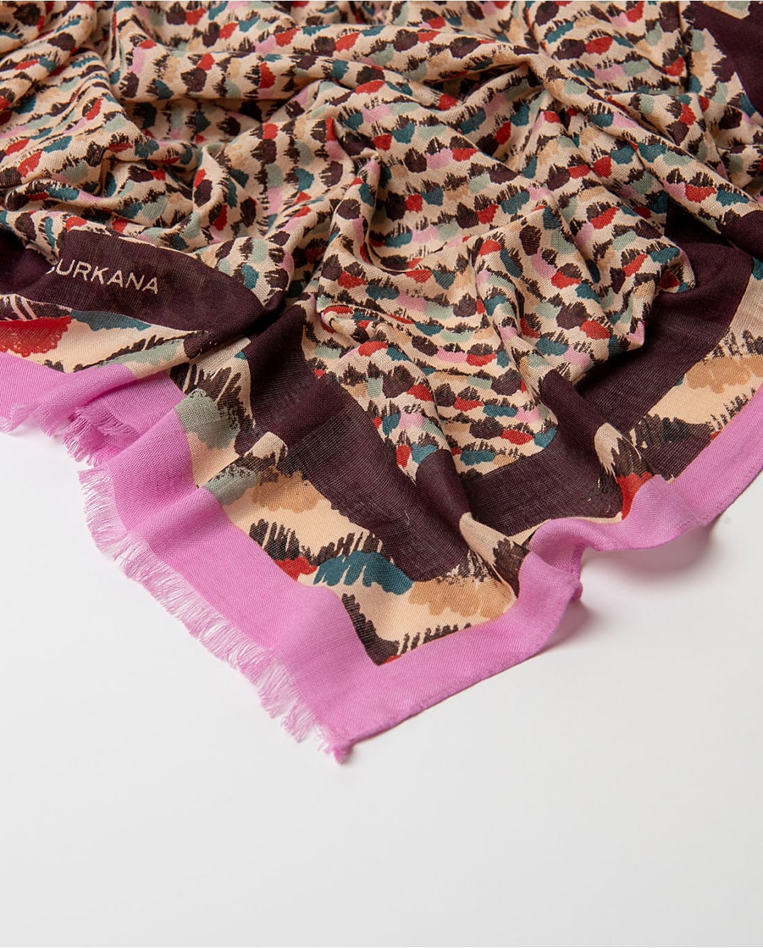 SURKANA - Foulard stampato multicolore