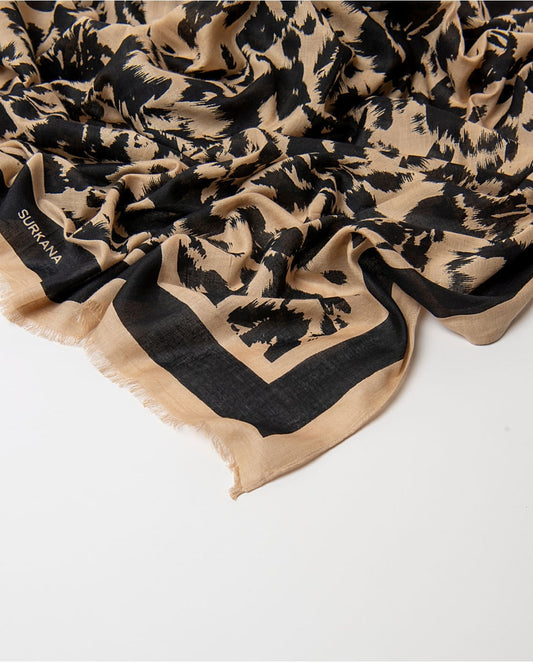 SURKANA - Foulard stampato animalier