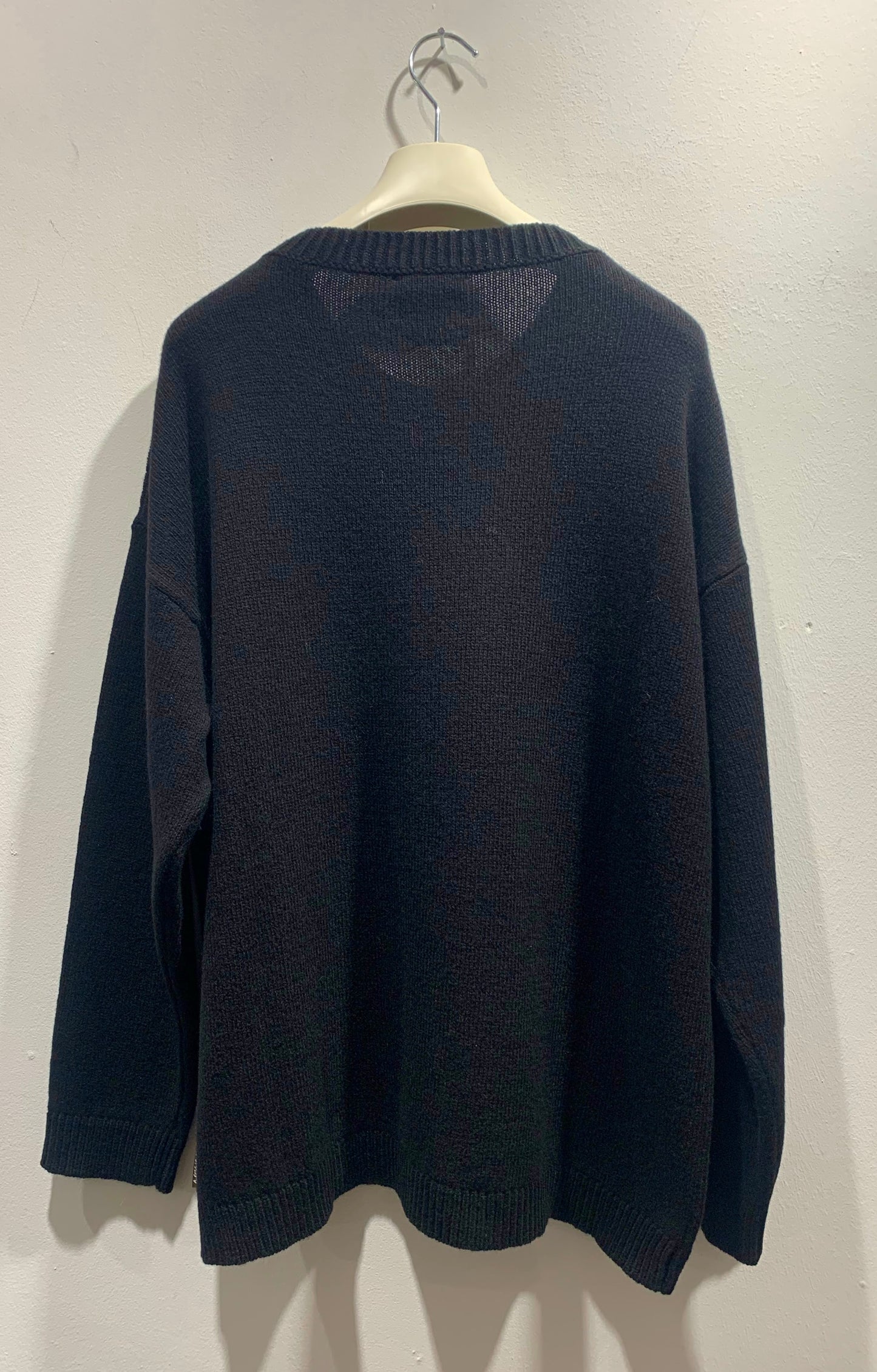 ALESSIA SANTI - Maglia misto lana e cashmere, Nero