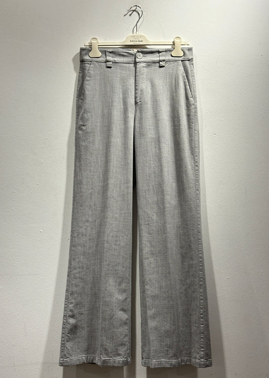 ALESSIA SANTI - Pantalone in cotone, Grigio