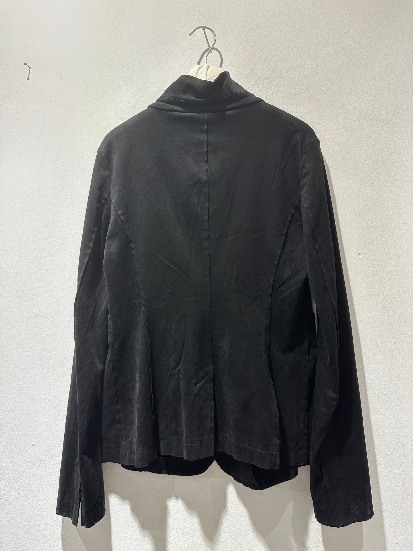 RUNDHOLZ - Giacca in cupro, Black