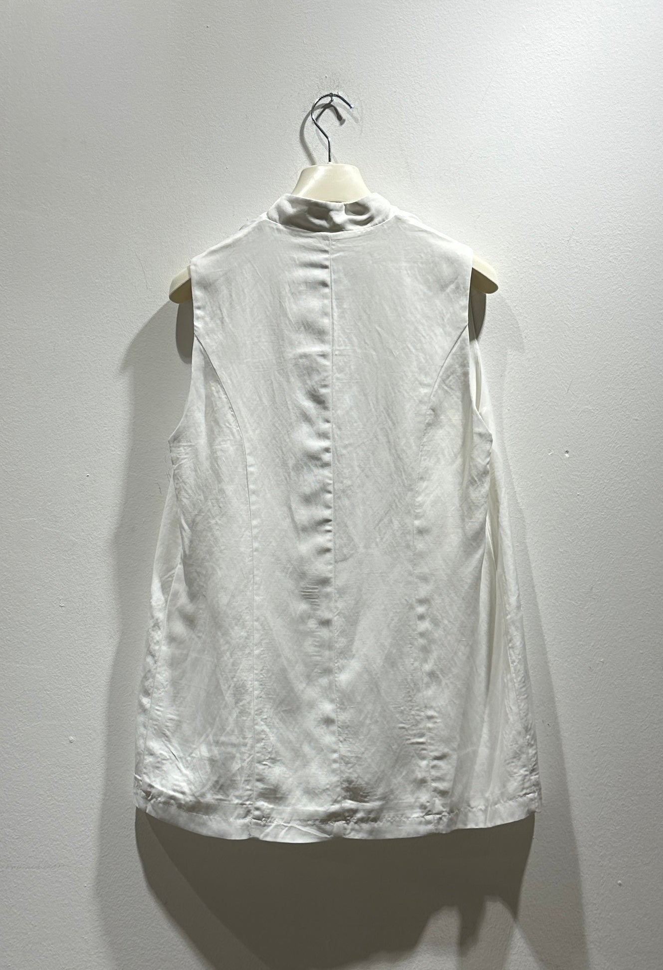 ALESSIA SANTI - Gilet misto viscosa/lino