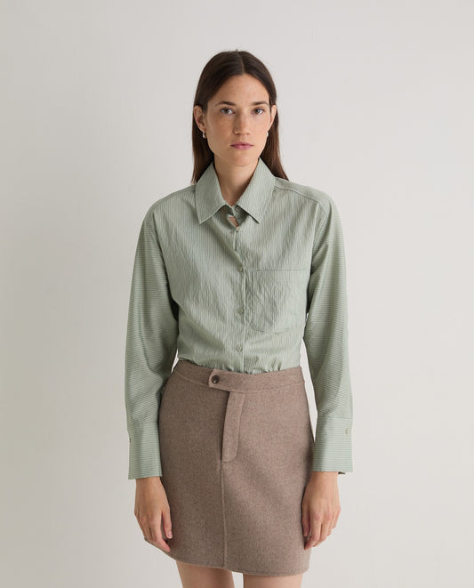 YERSE - Gonna misto lana, Beige