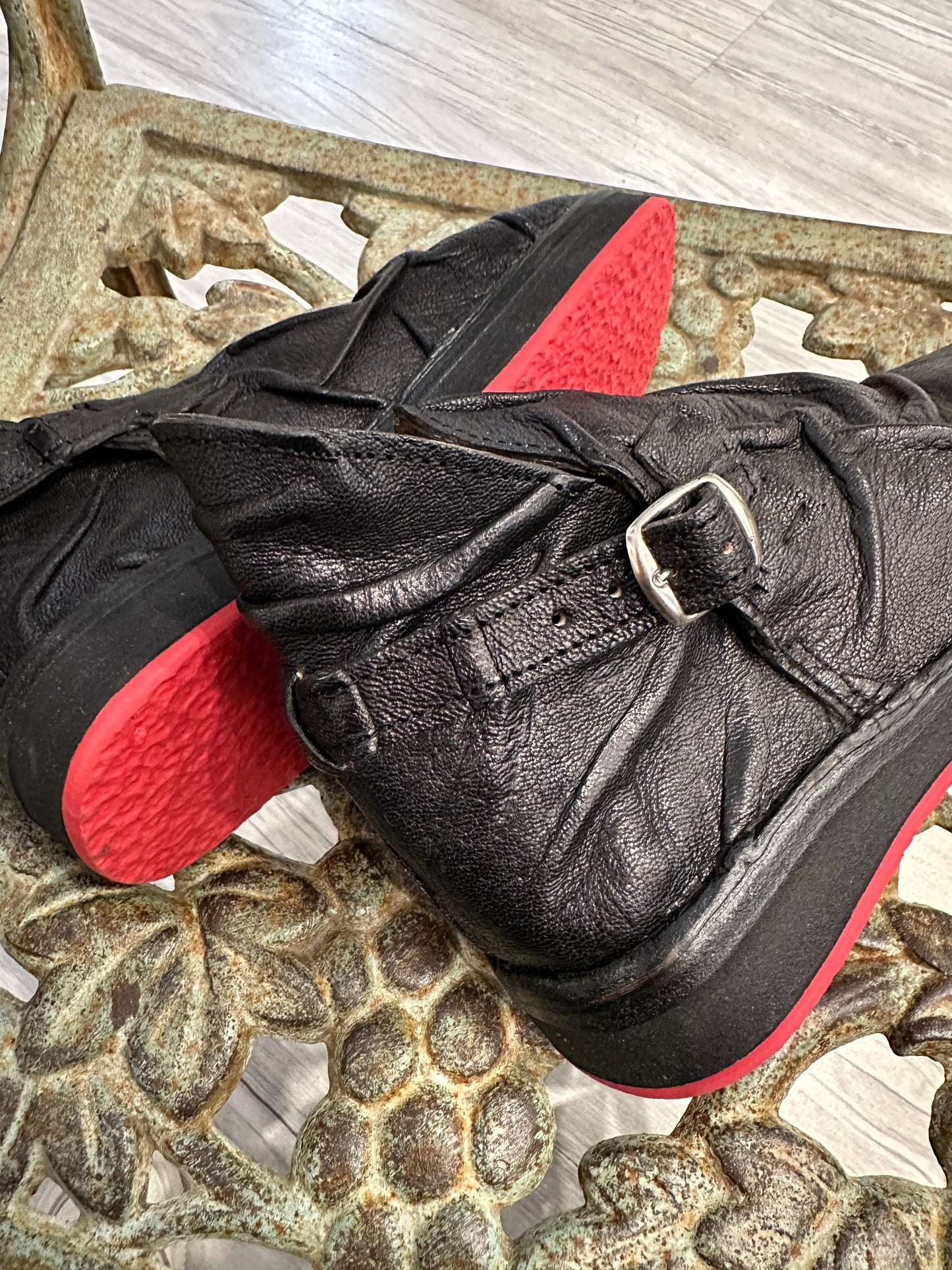 BREAD&BUTTER - Scarpa suola rossa, vera pelle