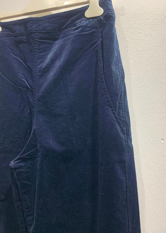 MAMA B - Pantalone Terra L in velluto, Notte