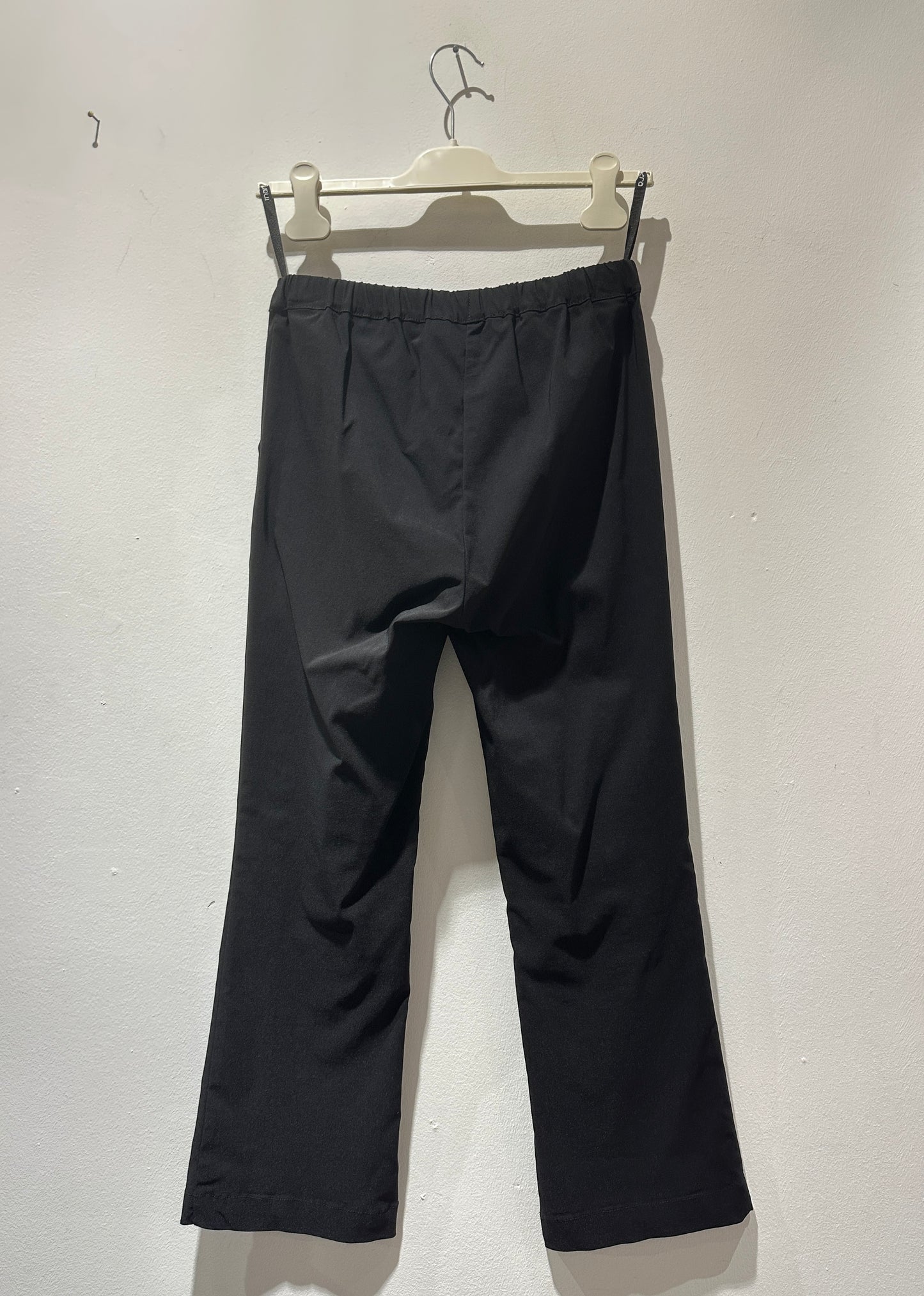 MANESERA - Pantalone a trombetta, Nero