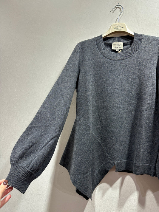 ALESSIA SANTI - Maglione svasato in lana, Grigio