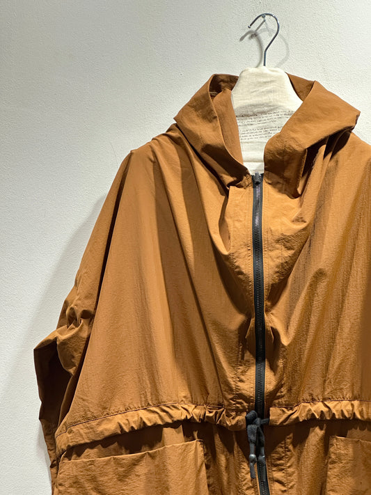 KIMONORAIN - Coat Bomber antipioggia, Rust