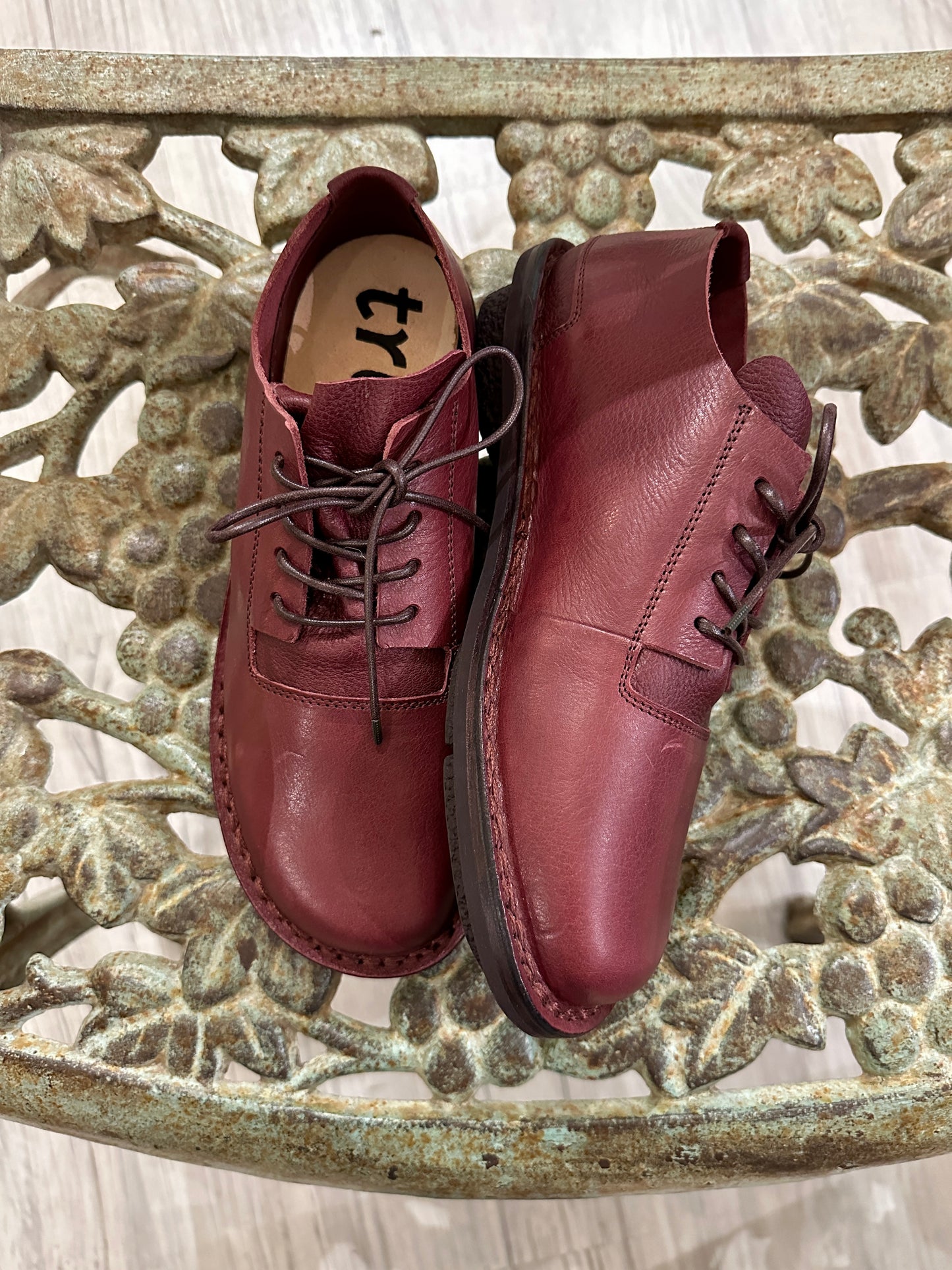 TRIPPEN - Scarpa stringata Insight Bordeaux