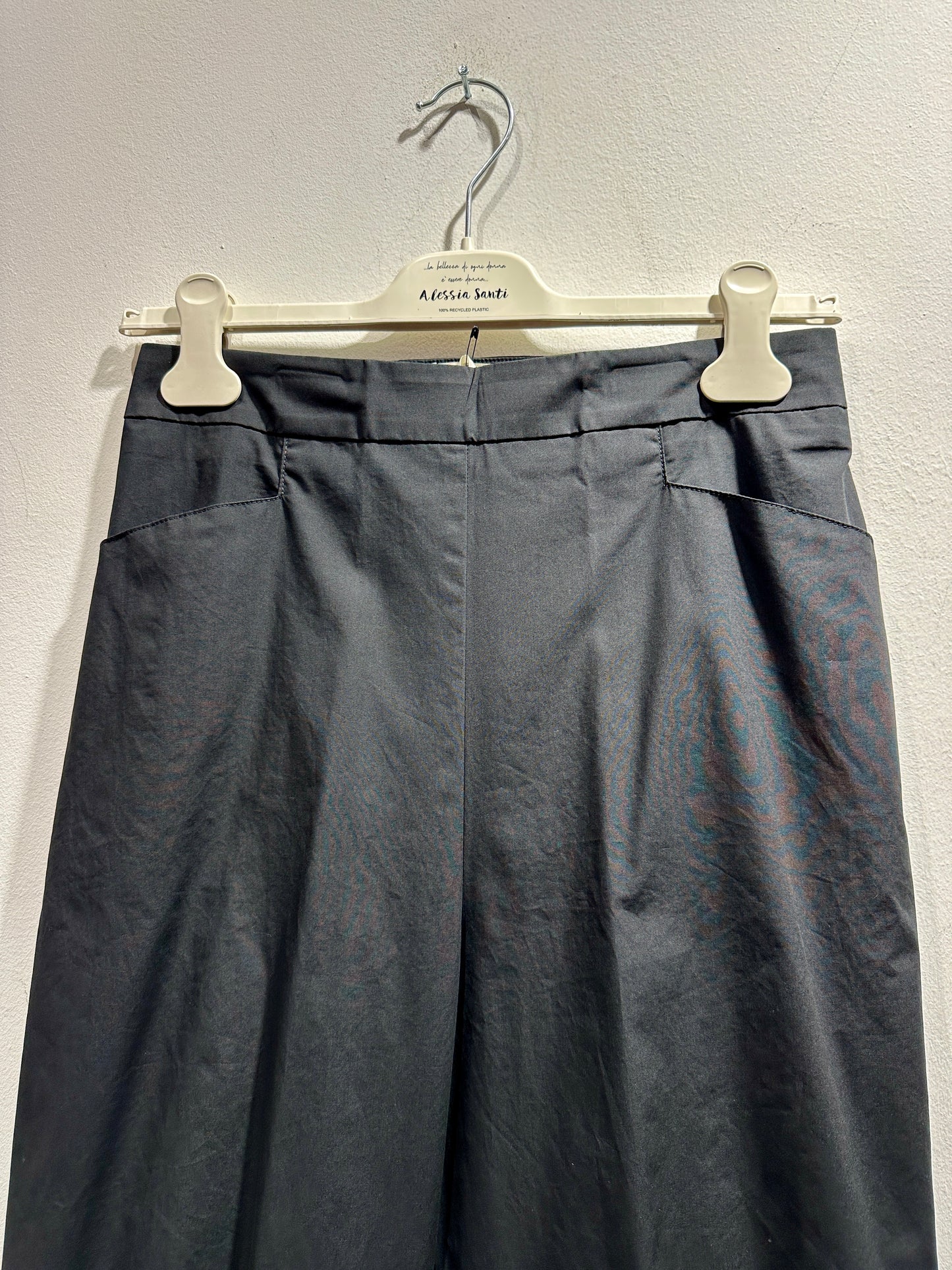 ALESSIA SANTI - Pantalone in cotone, Nero