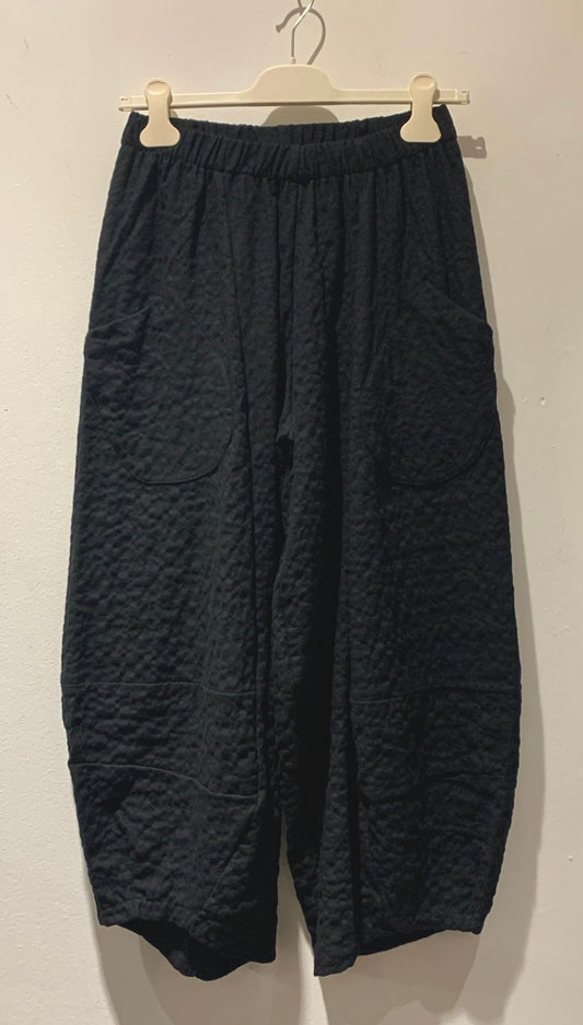 MAMA B - Pantalone Pace SU, Plain Nero