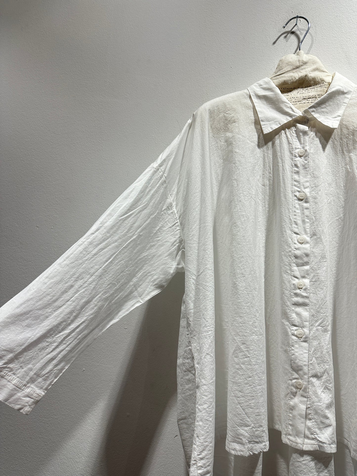 MAMA B - Camicia over Accesa, Latte