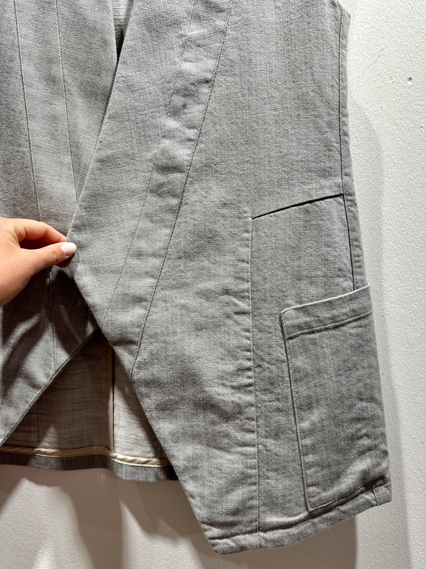 ALESSIA SANTI - Gilet in cotone, Grigio