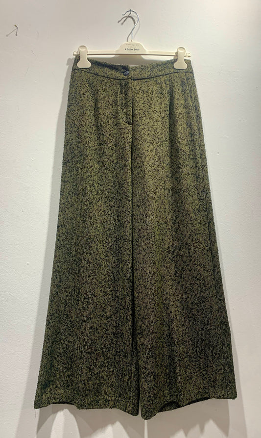 ALESSIA SANTI - Pantalone spigato, Verde