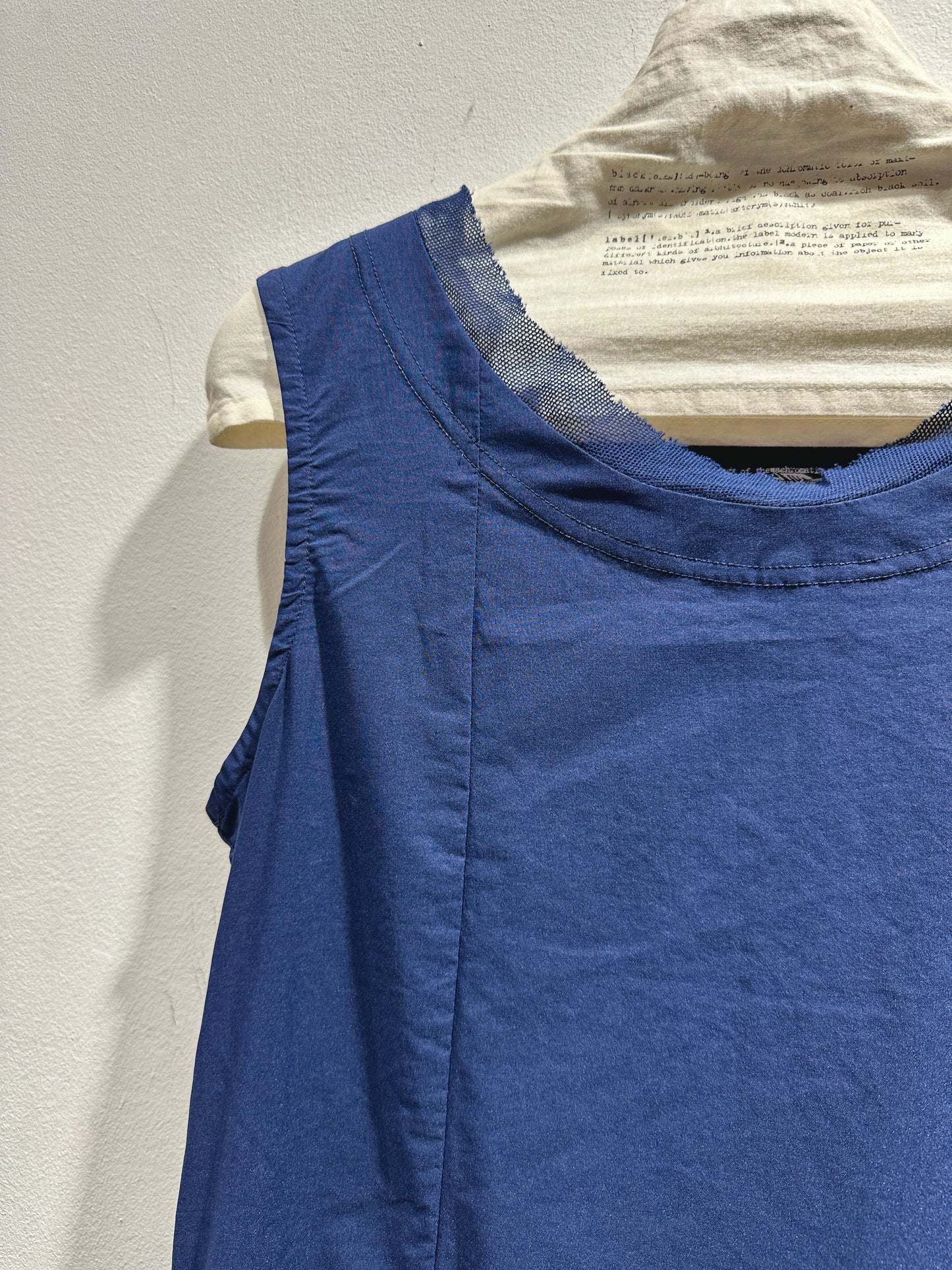 RUNDHOLZ - Abito misto cotone, Navy