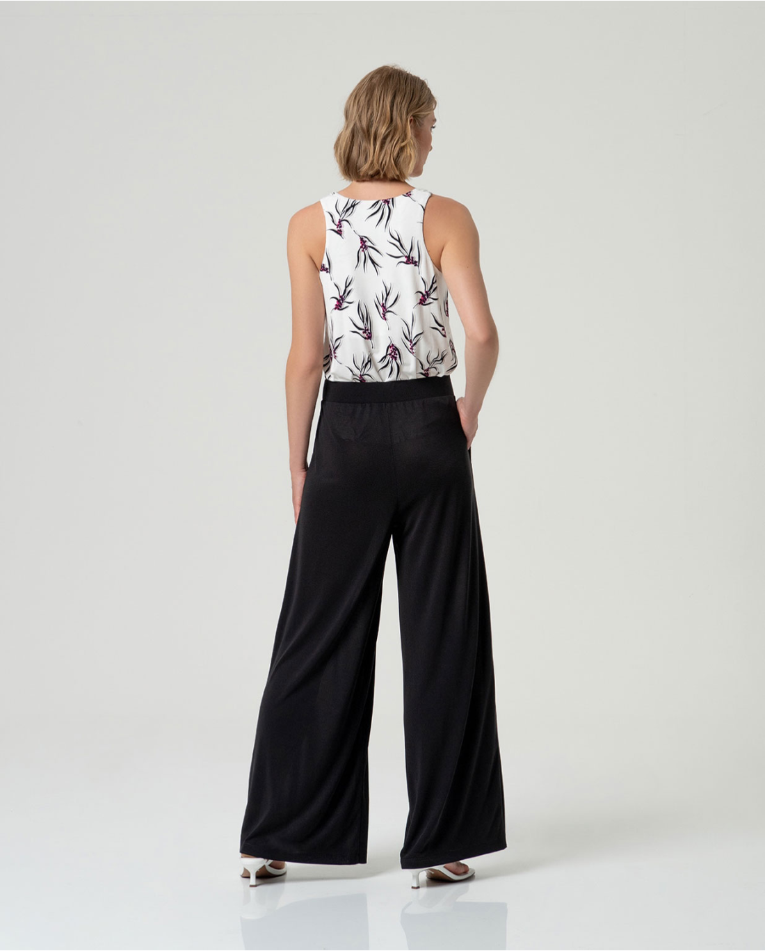 SURKANA - Pantalone largo, Nero