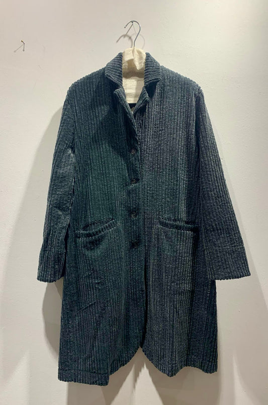 MAMA B - Giacca Cannolo R in velluto, Antracite